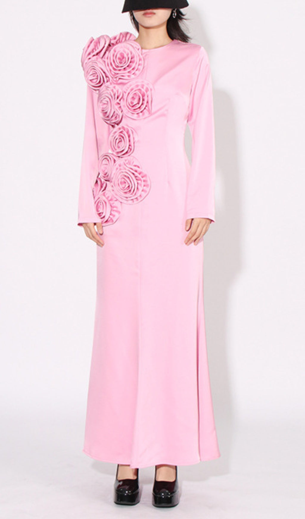 ARDARA FLOWER MAXI DRESS-Fashionslee