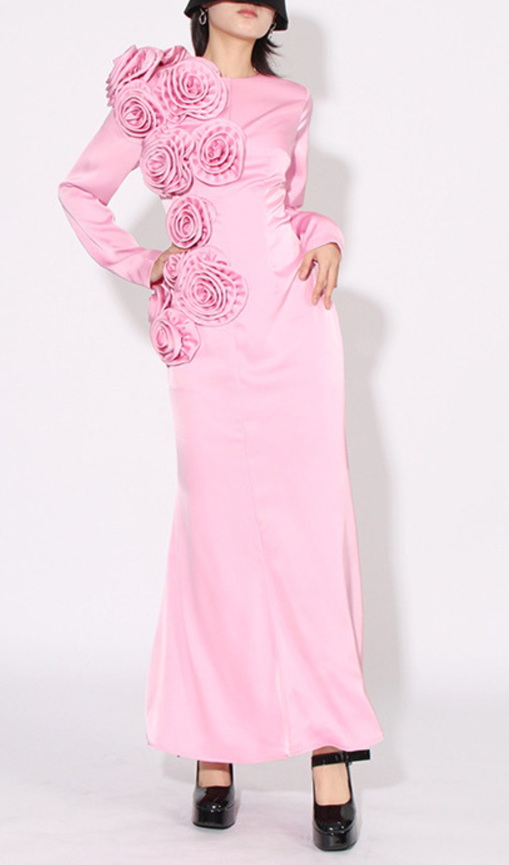 ARDARA FLOWER MAXI DRESS-Fashionslee