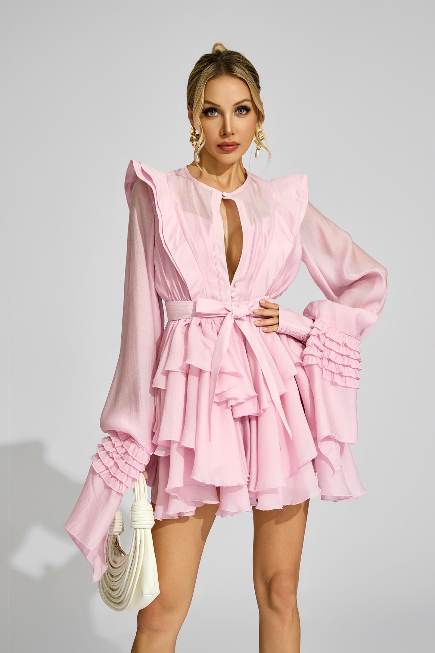 Caldriel Ruffled Maxi Dress In Caldriel