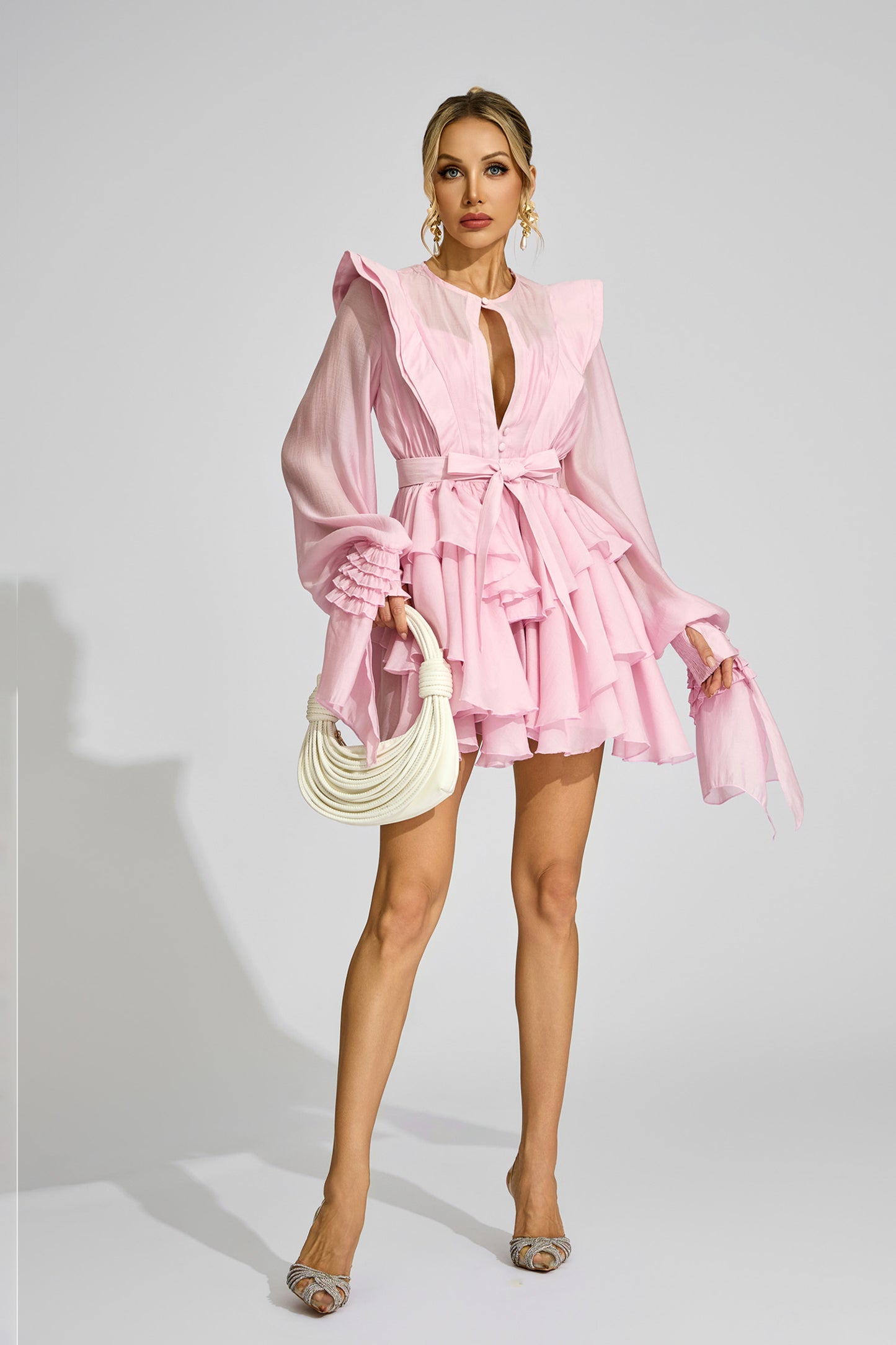 Caldriel Ruffled Maxi Dress In Caldriel