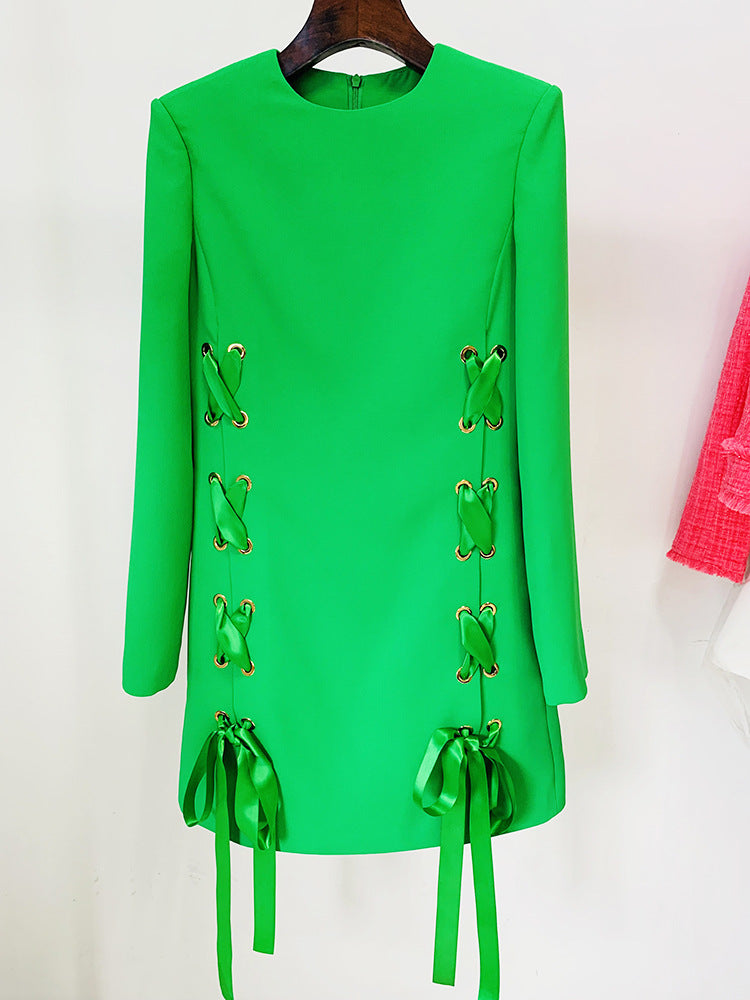 Auror Long Sleeve Mini Dress