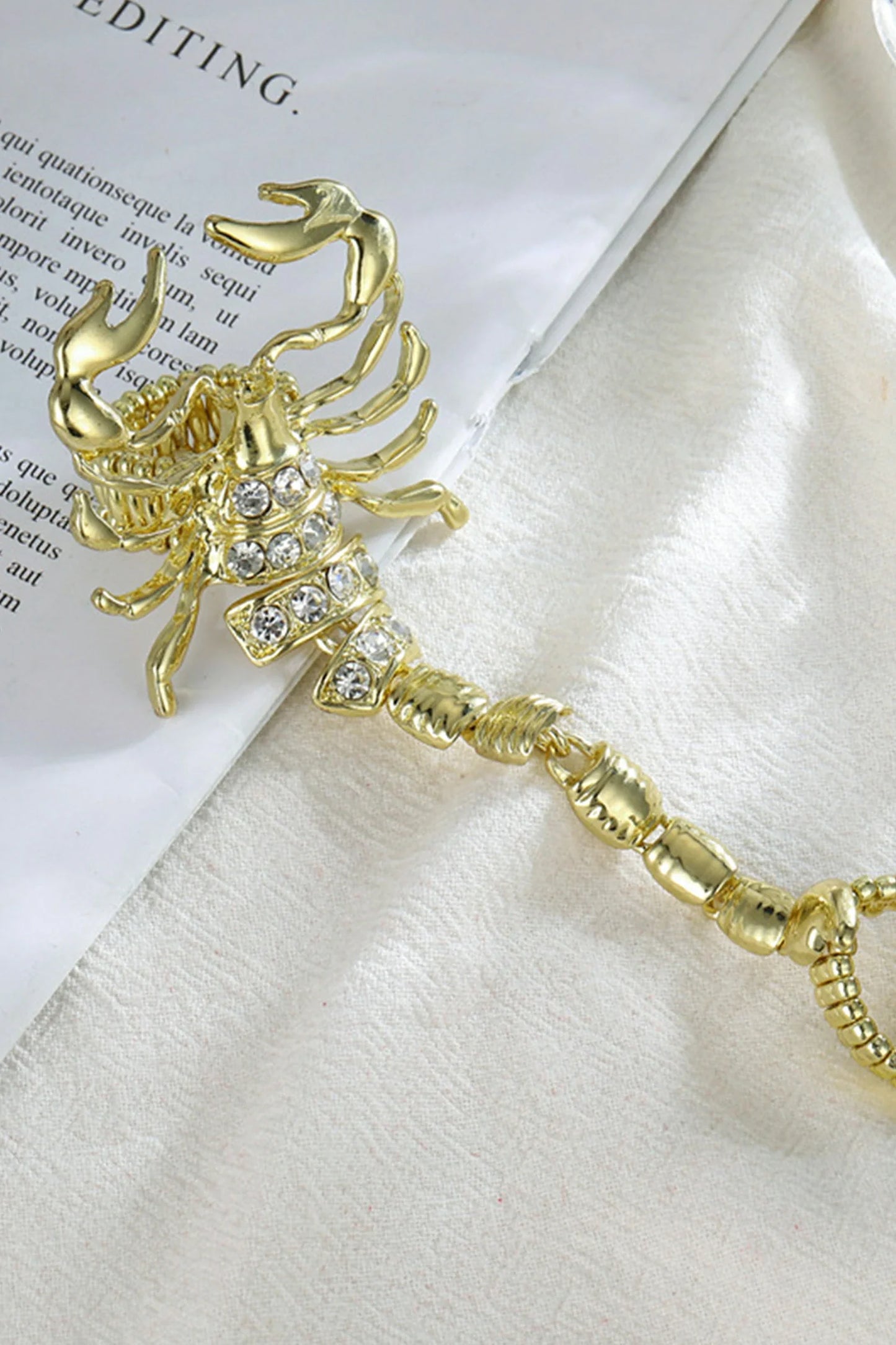 Prudence Metal Diamond Bracelet