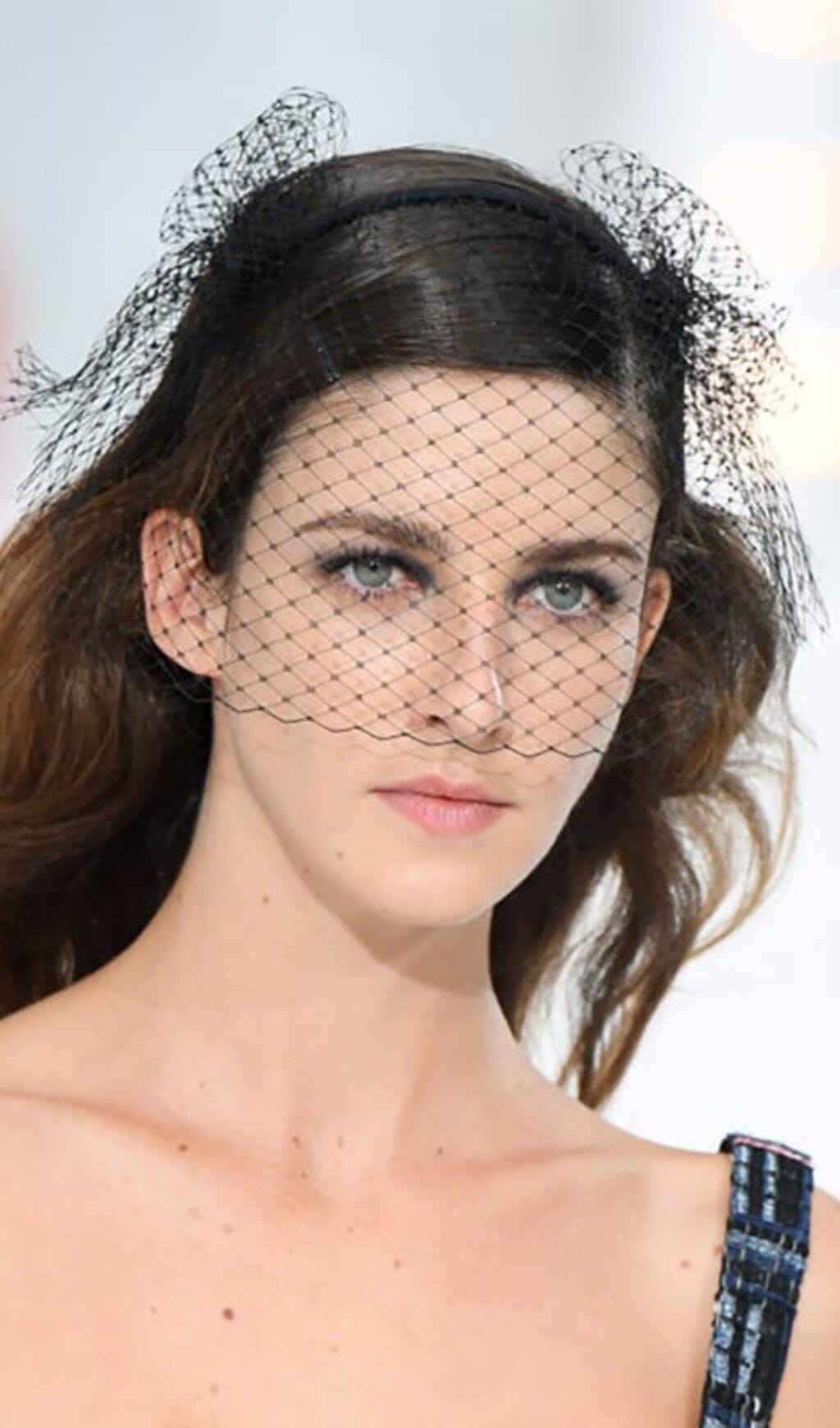 Alyssa Mesh Net Veil Headband