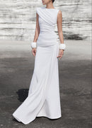Godelieve Asymmetric Maxi Dress