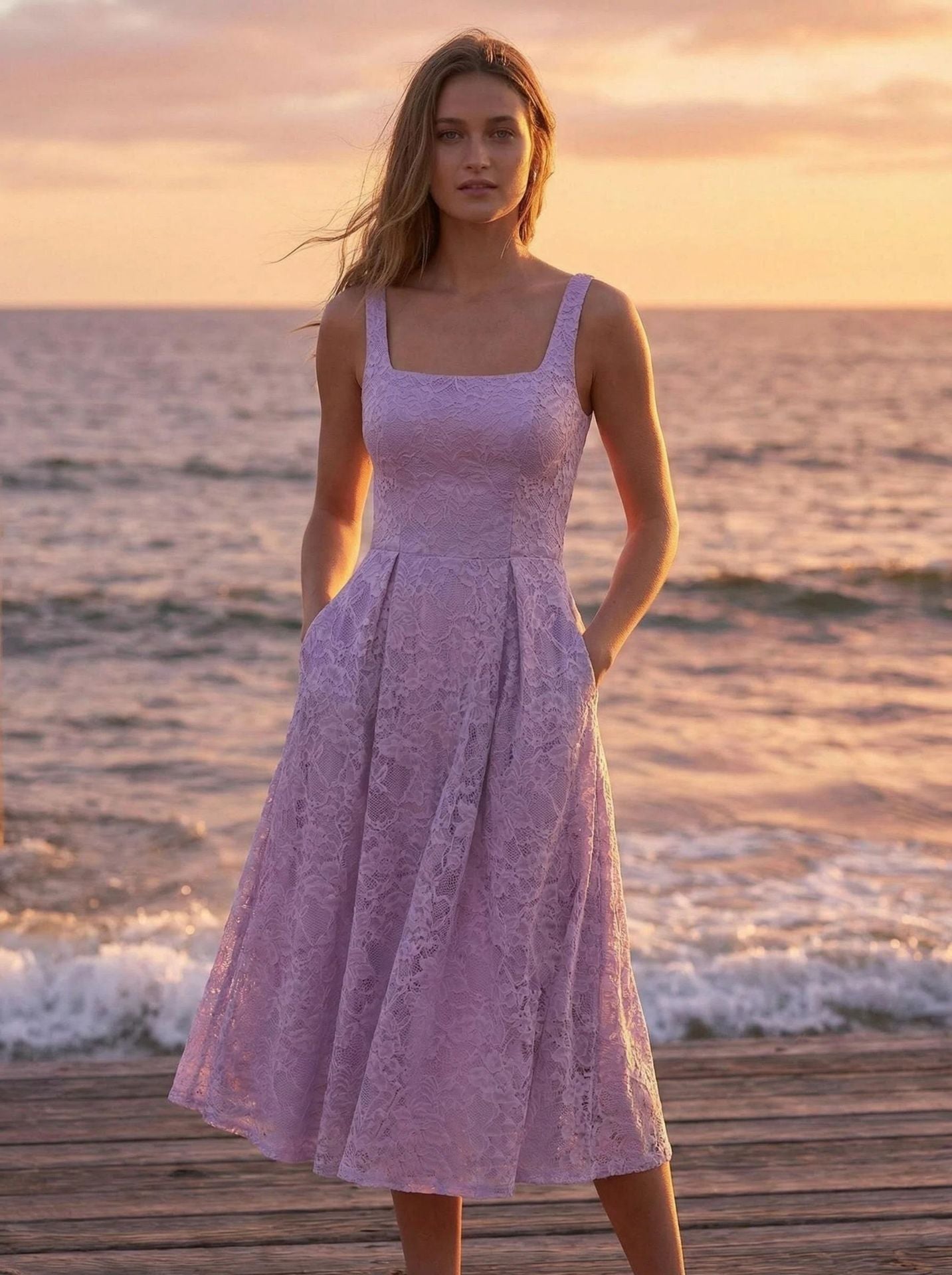 Donae Floral Bridesmaid Maxi Dress