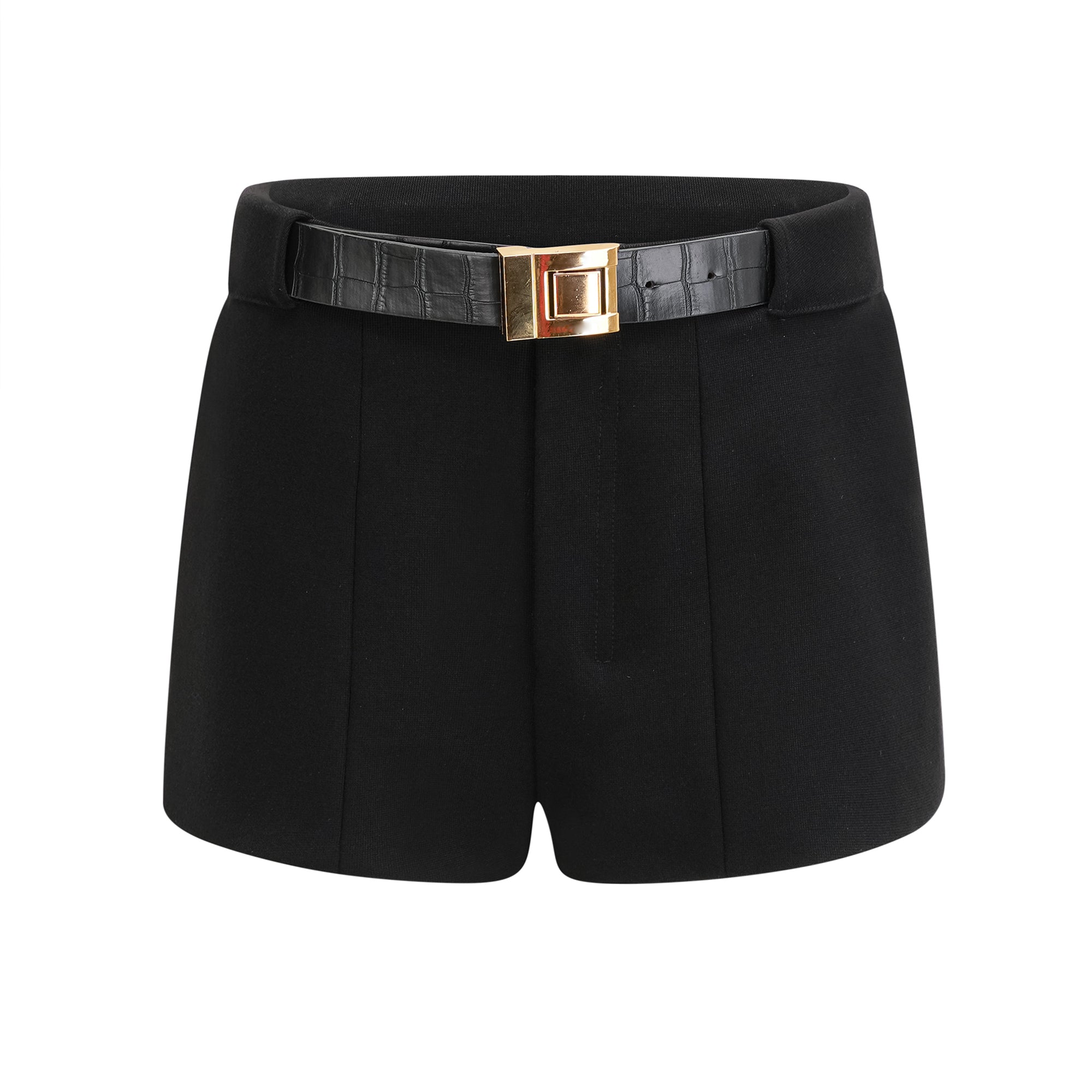 Cayetana belted mini shorts