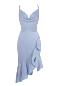 Dyzma Ruffle Hem Midi Dress