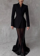 Juliette Barrel Design Jacket & Skirt Set