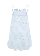Manon Crystal-Embellished Floral Mini Dress