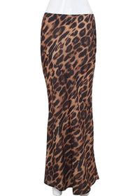 Liechti Leopard Print Skirt