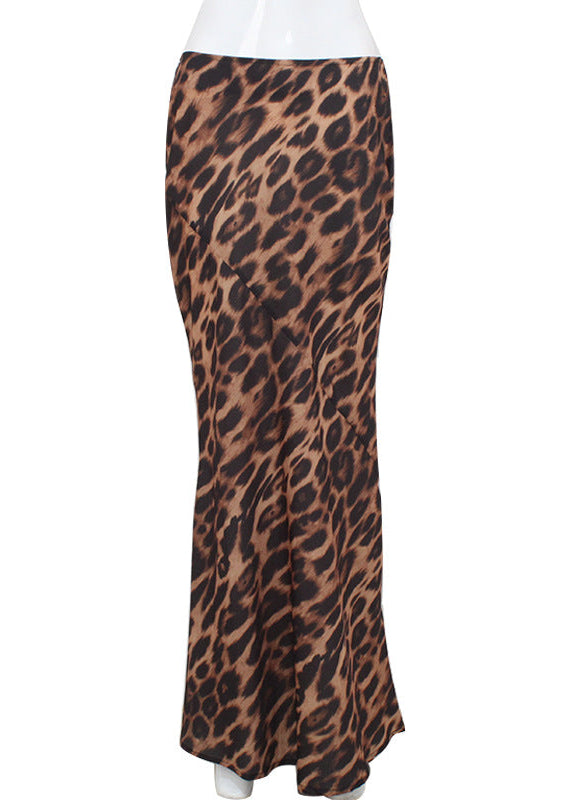 Liechti Leopard Print Skirt