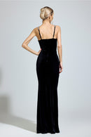 Fyrelion Black Backless  Bodycon Dress