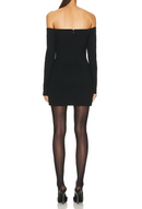 Kathryn Off Shoulder Rhinestone Bandage Dress