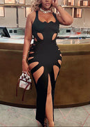 Ciaran Cutout Split Maxi Dress