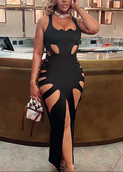 Ciaran Cutout Split Maxi Dress