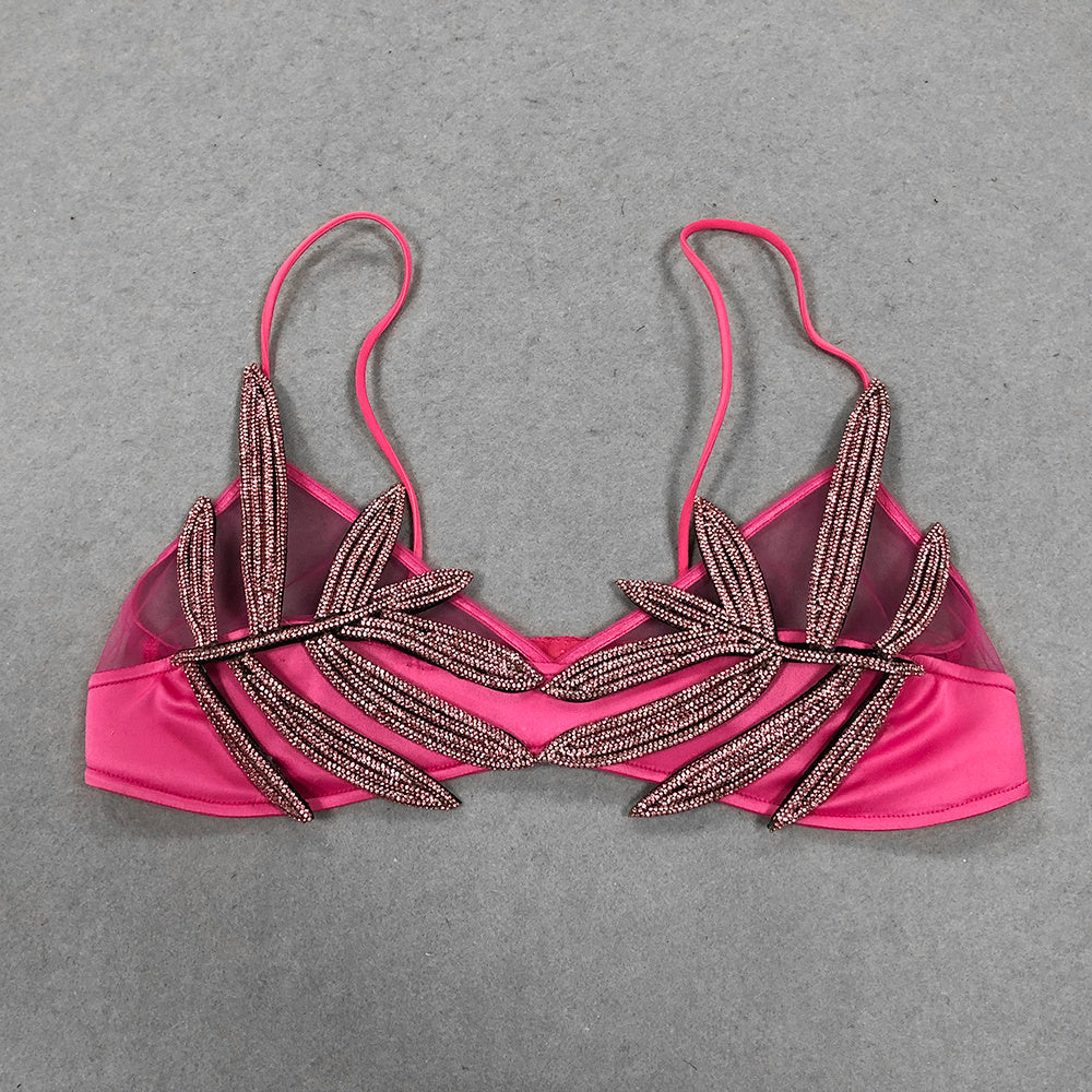 Marilee Rhinestones Top Bra