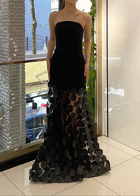 Benicio Strapless A Line Maxi Dress