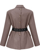 Penelope Belted Waist Blazer