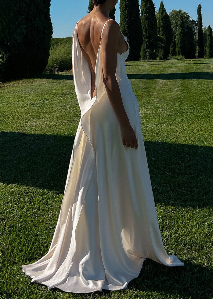 Franny Backless Maxi Dress