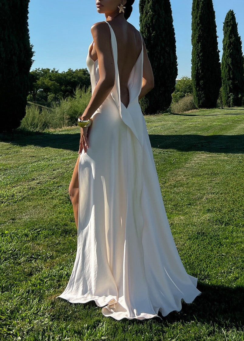 Franny Backless Maxi Dress