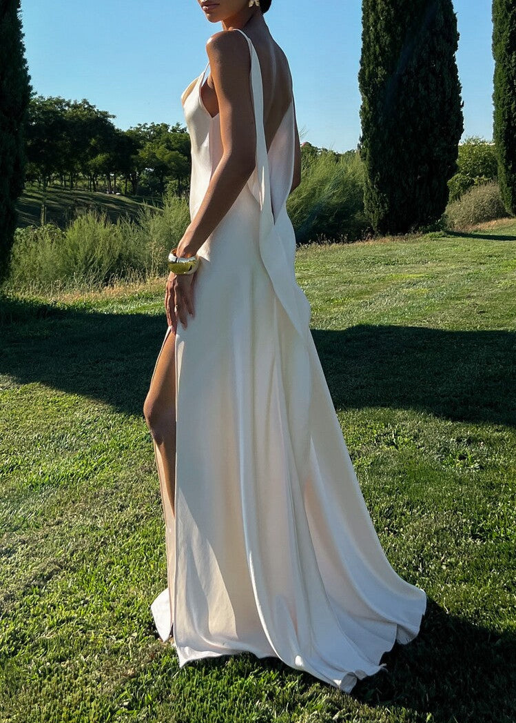 Franny Backless Maxi Dress