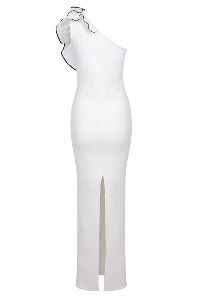 Kathy Knitted Shoulder Floral Maxi Dress