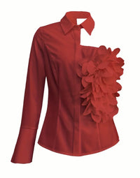 Chantal Flower Cutout Top