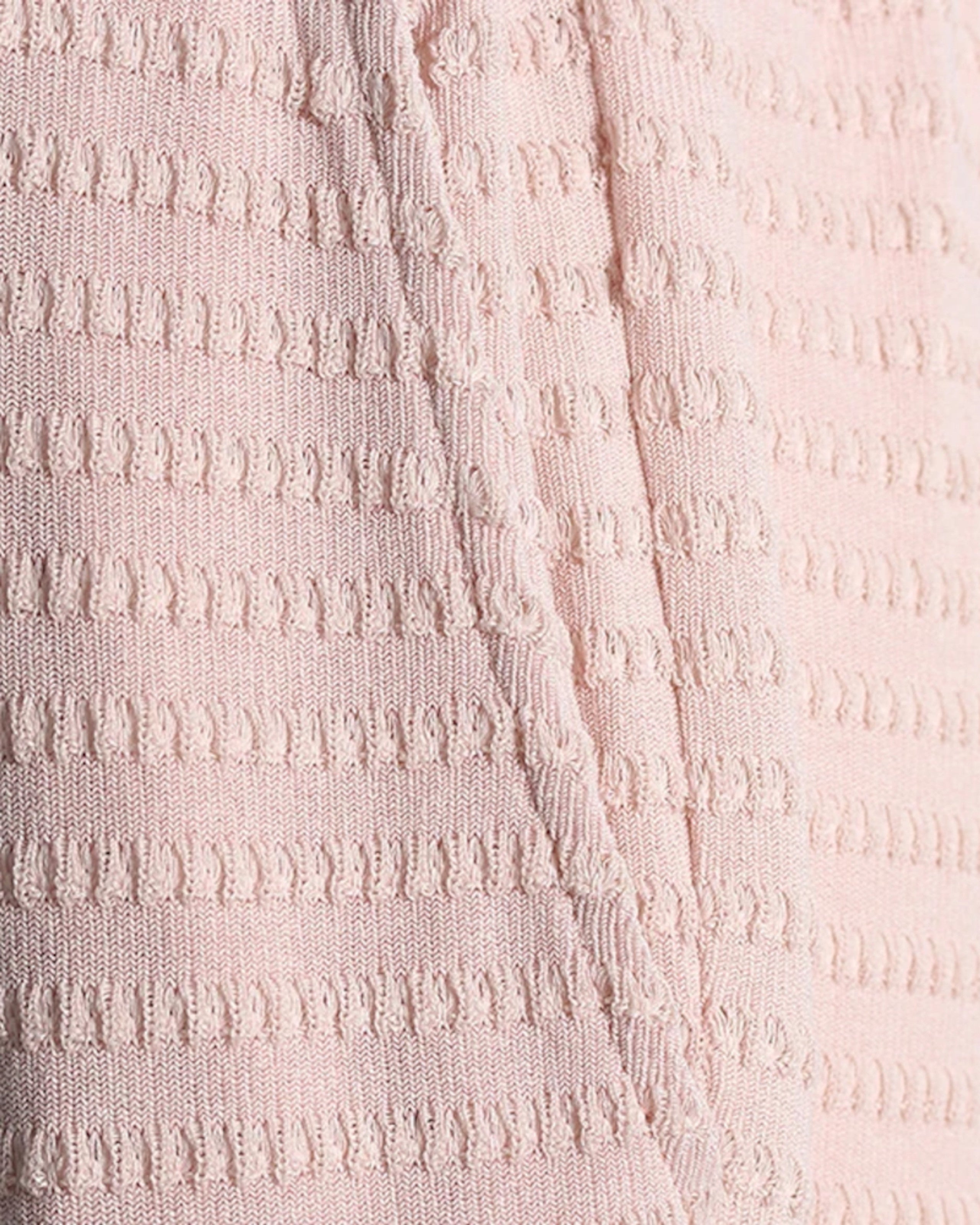 Nadim Floral Two Piece Jumpsuit In Blush Pink