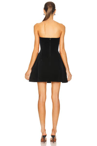 Deirdre Crystal Heart Mini Dress