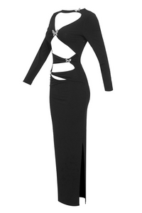 Nydia Butterfly Cutout Maxi Dress