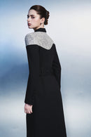 Ruvrek Notch Neck Maxi Dress