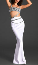 ARANZA CRYSTAL TWO-PIECE SET-Fashionslee