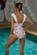 Maritza Halter Swimwear In Pink