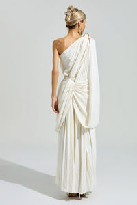 Pyrakon Apricot Sleeveless Maxi Dress