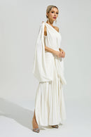 Pyrakon Apricot Sleeveless Maxi Dress