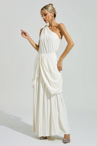 Pyrakon Apricot Sleeveless Maxi Dress