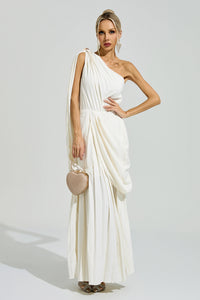 Pyrakon Apricot Sleeveless Maxi Dress