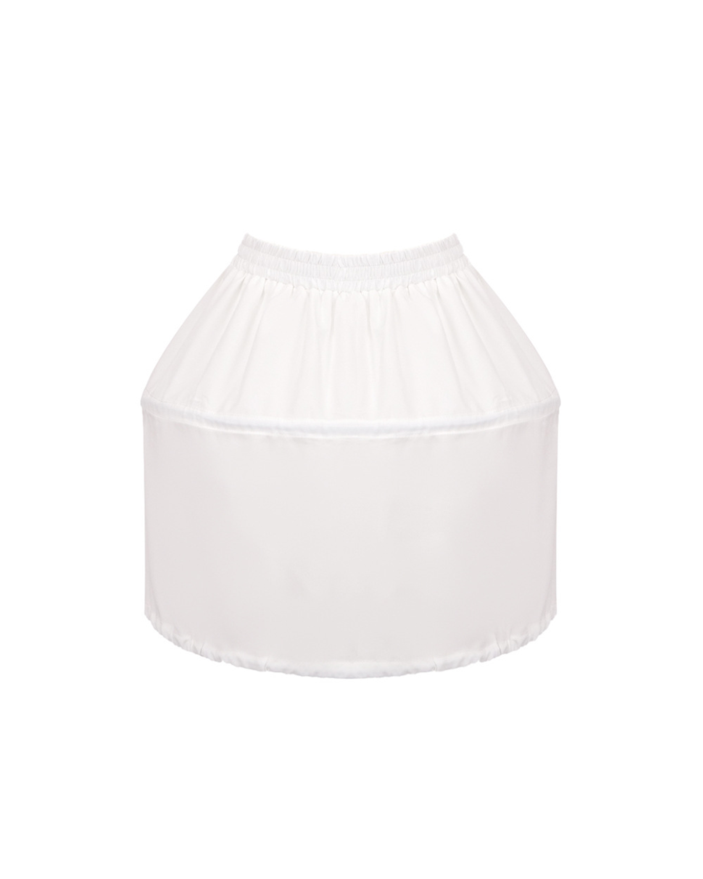 Wieda Tulle Detail Mini Dress In White