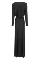 Jaime Long Sleeve Twist Cutout Maxi Dress