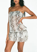 Jolie Printed Mini Dress