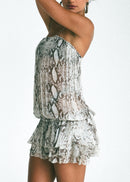 Jolie Printed Mini Dress