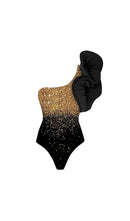 Edina Flower Sequin Swimsuit And Skirt