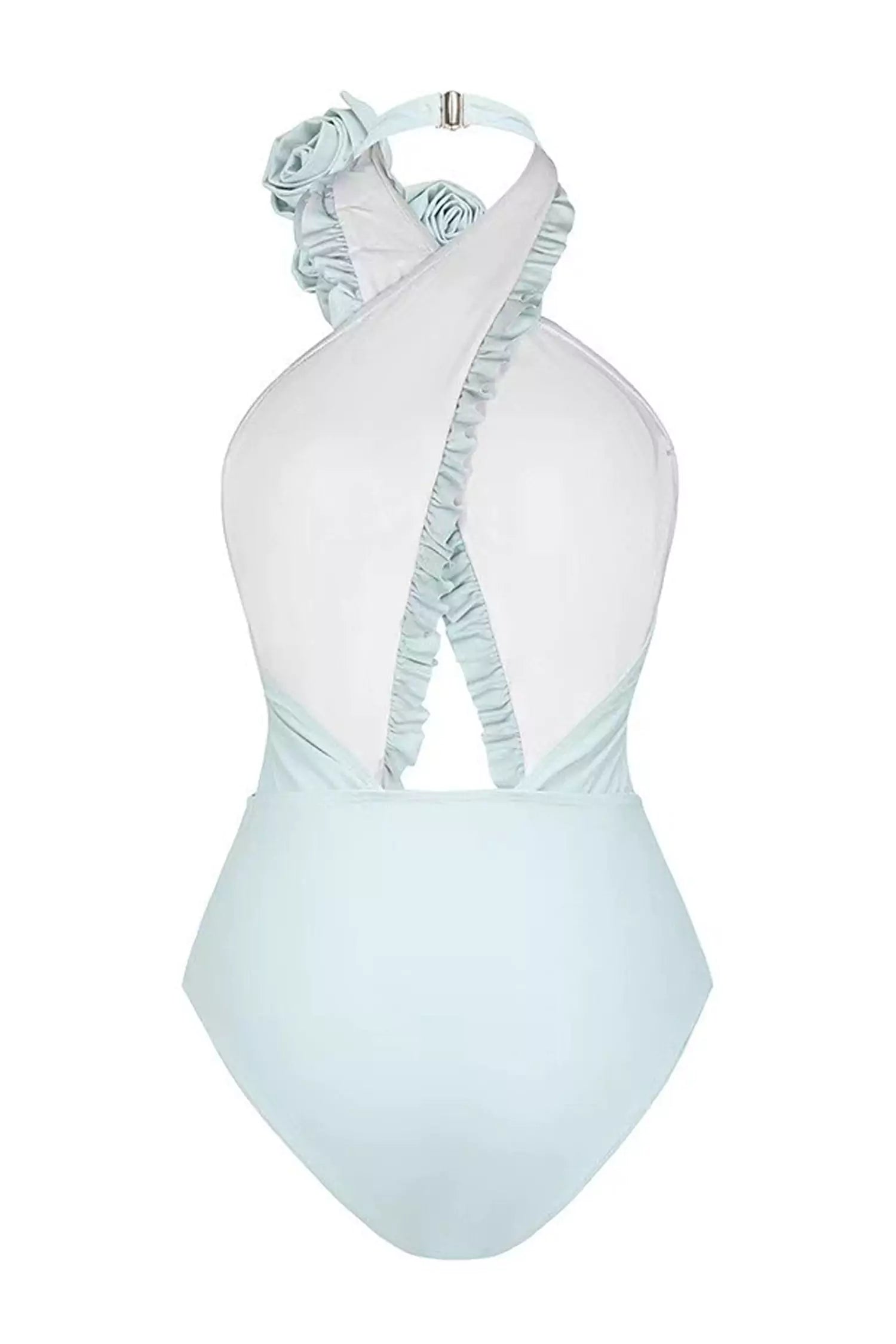 Raisa Floral One Piece Swimwear In Blue