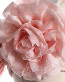 Nadim Floral Two Piece Jumpsuit In Blush Pink