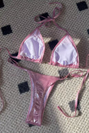 Luz Halter Bikini In Pink