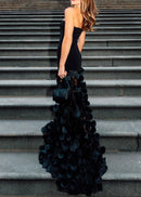 Benicio Strapless A Line Maxi Dress