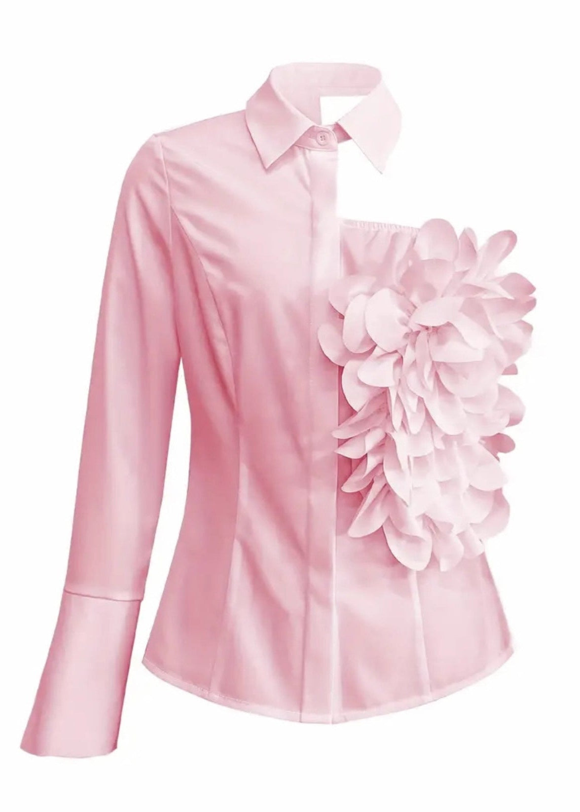 Chantal Flower Cutout Top