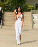 Lesley Backless Cutout Maxi Dress