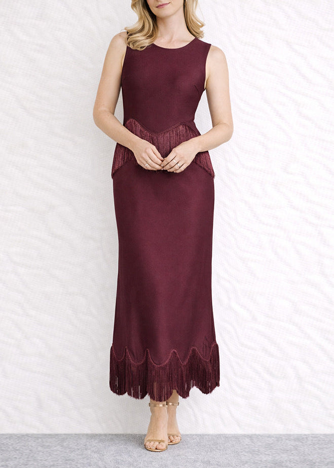 Aloysius Tassel Detail Maxi Dress