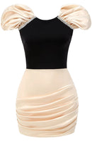 Fairfax Strapless Pearl Sequin Bustier Maxi Dress In Nude